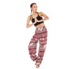 Capris R002 2023 Yaz Yeni Baskı Bohemian Tayland Fil Yoga Bloomers Kadınlar Günlük Techle Pantolon Pantolonlar Retro Bohem Pantolon