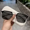 Solglasögon Fashion Square Pochromic Glasses Män Kvinnor Double Deam Color Changing Minus Diopter Unisex Luxury Outdoor