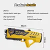 Helt automatisk vattenpistol 3Nozzle Electric Toy One Click Injection Summer Vuxen och barn utomhus 240220