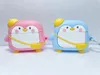 Capas de fone de ouvido pinguim 3D para Airpods Pro2 3gen 3 Airpod Pro 2 Ear Fashion Cute Lovely Soft Silicone Air Pods 1 2gen Protetor Capa à prova de choque com chaveiro mosquetão