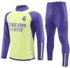 2023 2024 Real Madrids Trailsuit Sets eğitim takım elbise vini jr bellingham 22 23 24 gerçek Madrides Erkek ve Çocuk Futbol Trailsuits Camavinga Sportswear Chandal Futbol