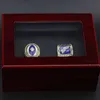 RY9N Bandringen 1963 1994 San Diego Lightning Football Championship Ring Nieuwe 2-delige set Livf