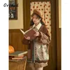 Damesgebreide stijlvolle vintage oversized vest trui renaissancestijl losse gebreide kleding harajuku cartoon gebreide jassen vrouwelijke kleding