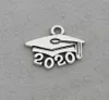 HAEQIS Fashion Alloy 2018 2019 2020 2021 2022 Trencher Cap Charms Graduation School Gift Charms 1418mm AAC12454902058