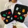 Sac à dos broderie Candy Bear 11 13 pouces tablette IPad pochette coréen ordinateur portable sac intérieur mignon étui à manches d'arachide pour 9,7 10,8 11 13,3 pouces Ipad