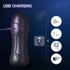 Brinquedo sexual masculino masturbadores copo de avião elétrico totalmente automático clipe real em brinquedo sexual para homens