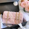 Bolso de diseñador de Lina Belle Bolso de mujer con personalidad rosa Bolso bandolera Monederos Bolsos Bolso Moda de cuero Tote fácil a juego en 240G