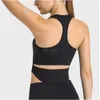 2024SS LU-215 Tenues de yoga décontractées Entraînement de danse lululemenly leggings pour femmes Soutien-gorge de sport Lululemenize Sous-vêtements de sport Débardeur à la mode lululy citron Vêtements pour femmes