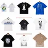 T-shirts pour hommes T-shirts d'été T-shirts pour hommes de créateurs T-shirts pour hommes Ink Splash Flow Designers Couples Amirs Chemises de luxe à manches courtes Hip Hop Streetwear Amirs Tees 5a