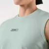 Herrtankstoppar gym fitness tank tops män kroppsbyggande träning bomull ärmlös skjorta 2023 manlig sommar avslappnad singlet undertröja sport kläd
