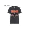 2024 Designer Women's Summer Short Sleeves Tshirts Letters Printed Tee T Fashion Trend Anines Bing White Fox Shirt 668rrrr