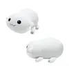 Cross border new white salamander plush toy doll