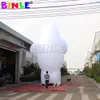 wholesale wholesale Airblown Led Lighting 10mH (33ft) With blower Giant Christmas Inflatable Snowman/The Bumble Abominable Snowman Decoration For Yard Or Home