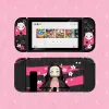 Cases Pink Anime Nintendo Switch Cover Case für Mädchen Kawaii andockbare Hart-PC-Schutzhülle für Controller JoyCon Joystick Bundle