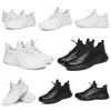 Chaussures de course de haute qualité pour hommes femmes Triple noir blanc plate-forme en cuir baskets de sport hommes formateurs marque maison