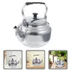 Dinnerware Sets 2 Pcs Vintage Teapot Pitcher With Lid Stove Top Kettle Coffee Aluminum Alloy Daily Use For Stovetop Teakettles