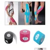 Elbow knäskydd 5cm5m ta kinesiologi band kinesiologico lim sportmuskel cinta kinesiologica kinesiotape elastisk bandage25180 dhhsu