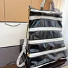 Projektanci 24c klasyczny wiosenny torebki torebki na śmieci France marka duża pojemność zakupowe torby krzyżowe Wysokiej jakości oryginalny skórzany łańcuch na ramię