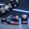 Autumn Mens Skateboard Sneakers Street Hip Hop Anime Shoes Men Fashion Purple Casual Male Platform Sports 240219