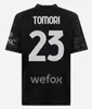 23 24 MAGLIA AC GIROUD RAFA LEAO PULISIC 4th Soccer Jerseys Kid KIT 2023 2024 홈 어웨이 캘리포트 CANCIO MAILLOT TOMORI THEO PLEASURES 네 번째 Black Beige