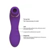 Vibrators Usb Magnetic Suction Charging 10 Frequency Small Sea Lion Sucking Tongue Licking Mini Female Vibrator Massager Fun Products 240224