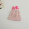 Berets chapéu de inverno para meninas meninos dos desenhos animados de malha bebê outono quente crianças malha princesa chapéus criança boné cabeça capa