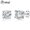 Studörhängen Onelaugh 925 Sterling Silver Diamond for Women Totalt 1 0CT D Color Gra Mossanite Gem Wedding Jewets Gift271s