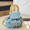 Designer Womens Shoulder Bags Totes Handbags Blue Pink Denim Fashion Ladies Tote Vintage Lightweight Handbag Classic High Quality Ladies Purses