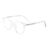 Okulary przeciwsłoneczne Ramy 50 mm Tr90 Pełne okularowe okulary dla mężczyzn i kobiet z niebieską opornością na światło 019
