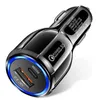 Car Charger Adapter PD20W + QC3.0 Dual Type C USB Fast Charging Port