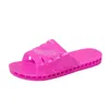 Slippers Q315 Cristal de verão transparente caseiro feminino Jelly Banheiro Banheiro Banheiro