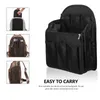 Sacos de armazenamento Mochila Forro Bolsa de Ombro Inserir Multi-função Mini Portátil Viagem Nylon Recipiente Interior