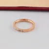 Full Diamond Inlaid Love Wedding Ring Gold Silver Wide and Narrow Couple Ring Wedding Rings Titanium Steel Non Fading Jewelry Supply Optional Size 6-9