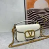 Marca de moda feminina designer saco loco bolsa mini sacos de luxo senhora compras na moda moda hip hop sac destacável corrente deslizante bolsa de ombro sacolas