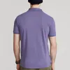Polos para hombres Camisa de polo para hombre de algodón Diseñador de verano con manga corta Cuello vuelto Casual Solapa Camiseta Tops Moda Camiseta masculina