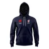 2023 Nouvelle-Zélande Angleterre Irlande Ecosse Tonga Portugal France Home Away Rugby Pull à capuche Garçons Filles Pulls Sweats à capuche d'extérieur