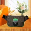 Luxury Designer Waist Bag Fashion S Lock Sling Bumbag Leather chest bag Brown Flower Easy Pouch On Strap Fannypack Men Belt Bags Crossbody Fanny Pack wallet purse