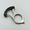Sharp Blade Keychain Single Buckle Self-Defense Multifunktionell Portable Finger Tiger Outdoor Car Window Breaker Legal 745918