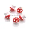 Charms Charms Colorf Lovely Mushroom 12Mm Hangers Ambachten Maken Bevindingen Handgemaakte sieraden Diy Voor Oorbellen Ketting Drop Delivery Com Dhw0L