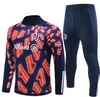 22 23 24 AC Tracksuit Milano Maglia Training Survetement Camiseta Chandal Kit 23/24/25 Inter Football Milan Tracksuit Men and Kids Uomo Calcio Squitude Jogging