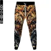 Pantaloni Pantaloni casual da uomo con tasca Animale Cavallo Orso Leopardo Uccello Mucca Stampa 3D Pantaloni sportivi di grandi dimensioni Pantaloni sportivi da donna autunno