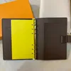 Designer Large DESK AGENDA COVER Holders Memo Planner Men Women Notebook Diary Agendas Protective Case Card Passport Holder Wallet Desktop Notepad Covers