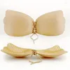Bras Sexy Strapless Chest Stickers Women Invisible Push Up Bra Nipple Cover Self-Adhesive Sticky Bralettes Underwear Female Lingerie