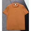 Mens T Shirt Polos Hot Summer Patterns Embroidery With Letters Tees Short Sleeve Casual Shirts Lapel Necks Tops Size M-XXXL