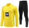 23 24 kinderen en man Borussia Dortmund trainingspak voetbalsets REUS BELLINGHAM trainingspak voetbal kinderset 22/23/24 heren sportkleding