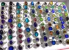 50pcs Wholesale Top Mix Mood Ring Temperature Control Color Changing Rings Vintage Jewelry 240220