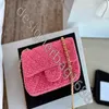 心に美しい新しいピンクのデザイナーバッグ贅沢なデザイナーハンドバッグトートバッグ財布財布財布女性女性肩2159