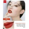 Brillo de labios glaseado de terciopelo mate, taza antiadherente, lápiz labial líquido, labios rojos sexys de larga duración, cosméticos de maquillaje para mujer