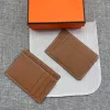 Genuine Leather Credit Wallet High Quality Classic Designers Men Women Purse New Fashion Business ID Card Holder Purses