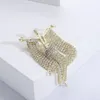 Brooches Women Brooch Rhinestone Tassel Elegant Dancing Figure Sweater Scarf Hat Party Prom Clothes Pin Jewelry